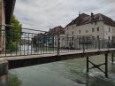 Passerelle sur la Loue